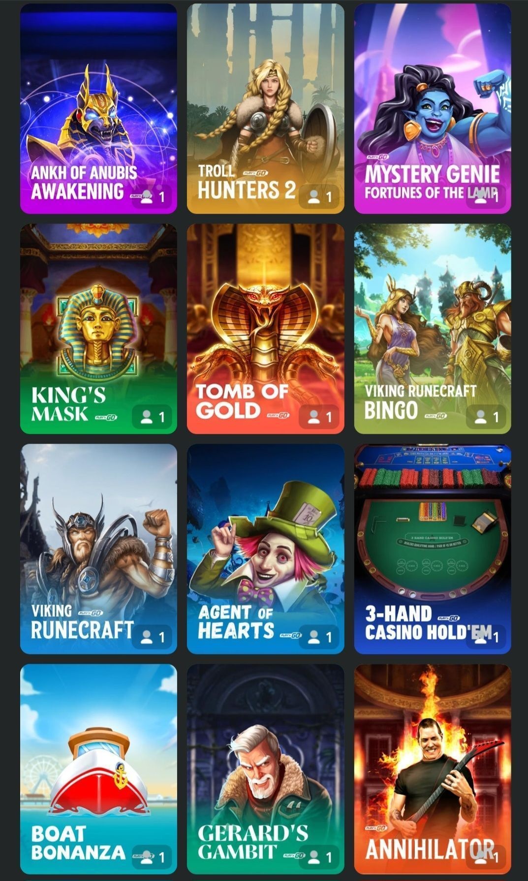 All slots 777